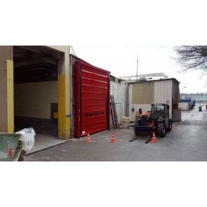 Porte industrielle souple sur-mesure - Rapide et souple