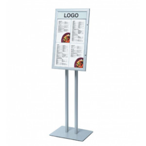 Porte menu double pied - Formats : 4 x A4 - Vertical