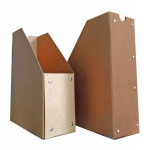 Porte revue carton - Monté : 25.00 x 32.00 x 10.00 cm