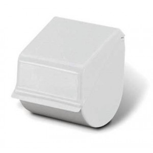 https://www.techni-contact.site/ressources/images/produits/merchandising/porte-rouleau-de-papier-hygienique-polypropylene-54794755-1.jpg - Polypropylène blanc - Capacité : 1 rouleau - Dimensions (LxPxH) : 130 x 125 x 160 mm