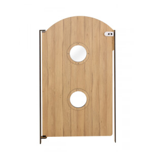 https://www.techni-contact.site/ressources/images/produits/merchandising/portillon-creche-52173391-1.jpg - Forme arrondi , avec ou sans oculus rond ou ovale 