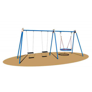 https://www.techni-contact.site/ressources/images/produits/merchandising/portique-balancoire-3-en-1-32197263-1.jpg - Pour enfant de 3 à 8 ans – Dimensions : 572 x 160 x 242h cm