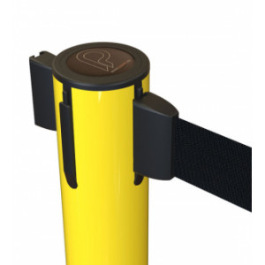 Poteau de guidage jaune - Longueur de 250, 320 ou 370 cm
