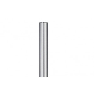 Poteau urbain en acier inox - Hauteur hors sol : 900 mm + tête - Diamètre : 76 - Acier - 4 têtes disponibles