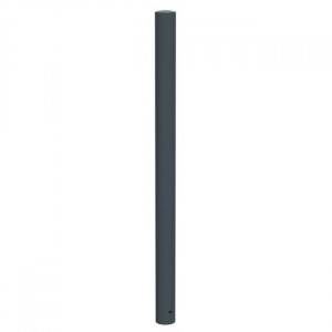 https://www.techni-contact.site/ressources/images/produits/merchandising/potelet-a-sceller-tete-bombee-1000-mm-anthracite-31841744-1.jpg - Diamètre : 76 mm ou 90mm - Hauteur : 1000 mm - Acier poudré anti-UV 