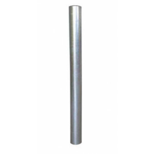 https://www.techni-contact.site/ressources/images/produits/merchandising/potelet-de-ville-en-acier-galvanise-tete-plate-13266142-1.jpg - Hauteur hors sol : 900 à 1300 mm - Diamètre : 60 à 102 mm - Acier galvanisé brut - À sceller ou sur platine