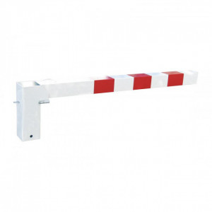 Potelet rabattable pompier - Hauteur hors sol : 1000 mm hors tout 1180 mm