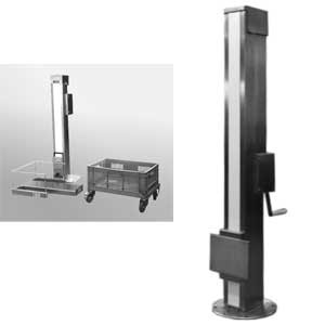 Potence fixe inox - Potences spécialement étudiés pour les industries les plus exigeantes