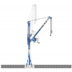 Potence pour station d'épuration - Charge autorisée : 360 Kg