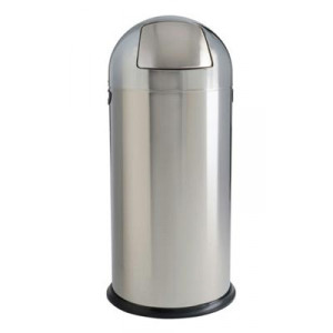 https://www.techni-contact.site/ressources/images/produits/merchandising/poubelle-a-dechets-a-trappe-52-l-46912476-1.jpg - Capacité : 52 L - Inox ou acier - Dimensions : Ø.415 x H.880 mm