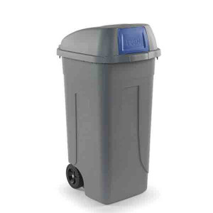 https://www.techni-contact.site/ressources/images/produits/merchandising/poubelle-basculant-en-polypropylene-100-l-66371782-1.jpg - Capacité : 100 L - Polypropylène (Plastique Seconde Vie) – 4 Couleurs