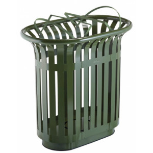 https://www.techni-contact.site/ressources/images/produits/merchandising/poubelle-tri-selectif-exterieur-2-flux-15435775-1.jpg - Capacité : 2 x 60 L - Fixation au sol ou à poser - 4 coloris disponibles