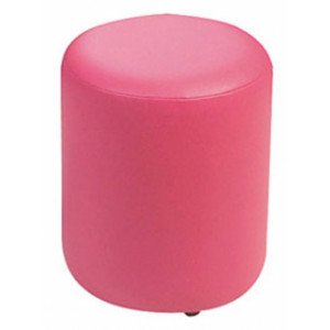 Pouf cylindrique pour discothèque - Hauteur : 0.45 cm - Diamètre : 0.38 cm