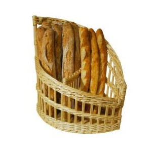 Présentoir à baguettes pour boulangerie - Dimensions (cm) : 50 x 32 x 21 x 50