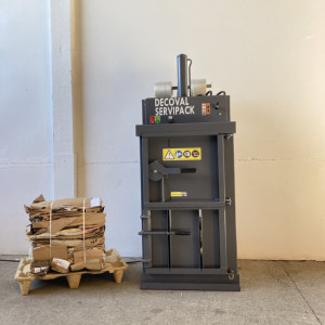 Presse à balles petites quantités déchets 20 - 30 kilos - Compacter vos déchets carton et plastique