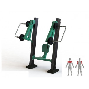 https://www.techni-contact.site/ressources/images/produits/merchandising/presse-a-epaules-assis-75121975-1.jpg - Dimensions : 2080 X 800 X 1760 mm