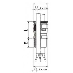 Presse-étoupe ATEX étanche - Simple étanchéité pour câble non armé