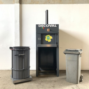 Tasseur de poubelles 240L - Pour poubelles de 180 à 240L