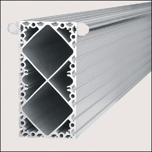 Profilé aluminium 8 320x160 naturel - Profilé aluminium