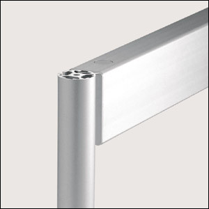 Profilé aluminium 8 D40 2N180 naturel - Profilé 8 D40 2N180