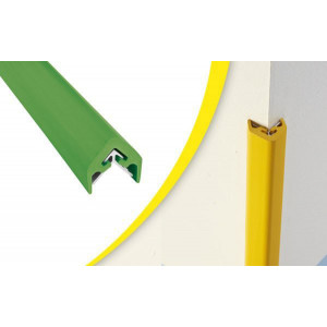 Protection d'angle pour milieu industriel - Longueur : 2 m - Matière : SEBS - 11 couleurs disponibles 