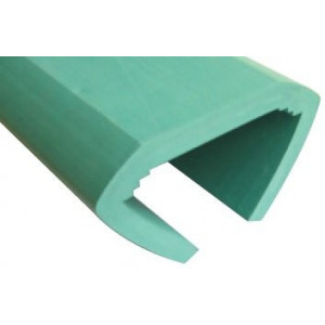 Protection d'angles pour murs - Longueur : 2 m - Largeur de la gorge : de 60 à 85 mm - Profondeur de la gorge : 80 mm
