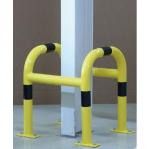 Protège colonne en acier - Matière : Acier - Hauteur :600 mm - Largeur : 520 mm