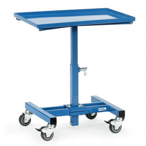 https://www.techni-contact.site/ressources/images/produits/merchandising/pupitre-d-atelier-en-tole-d-acier-avec-rebord-54611547-1.jpg - Charge : 150 Kg - Plateau en tôle d'acier avec rebord de 20 mm