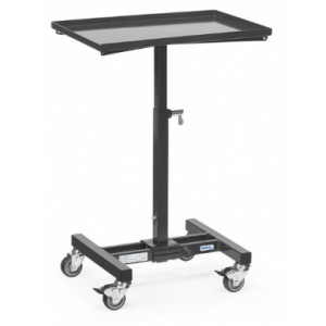 https://www.techni-contact.site/ressources/images/produits/merchandising/pupitre-d-atelier-reglable-en-hauteur-52235444-1.jpg - Charge : 150 kg - Réglable en hauteur - Roues Ø 75 mm à bandage TPE - Non inclinable
