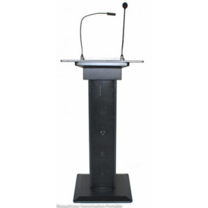 https://www.techni-contact.site/ressources/images/produits/merchandising/pupitre-de-conference-avec-2-micros-55779241-1.jpg - Dimensions : 580 x 420 x 1100mm