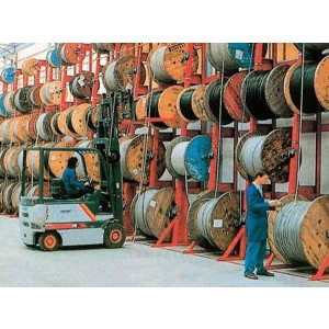 Rack a touret - Charge maximale : 7 à 10 tonnes par travée