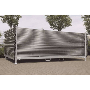 Rack de rangement clôtures de chantier grillagées - Vertical ou horizontal