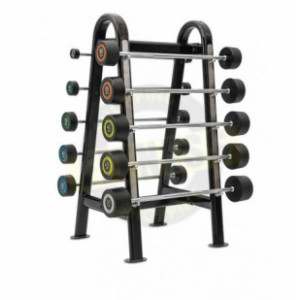 Rack de rangement musculation - Capacité : 2x 5 barbells