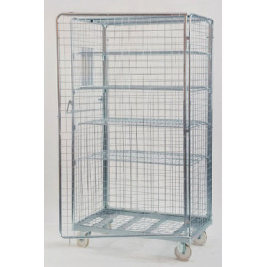 Rack de stockage grillagé 4 côtés - Taille : 1800 mm - Profondeur : 600 mm - Largeur : 970 mm