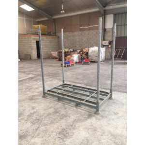 Rack de stockage mobile - À chandelles - En vente et en location - 1500 Kg par niveau