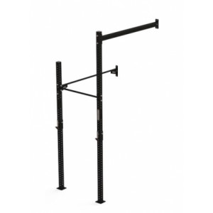 Rack mural pour fitness - Dimensions : 3.6m H / 1.20m L / 1.88m P