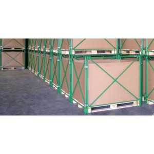 Rack stockage grillagée - Supports de chargements pour diverses marchandises