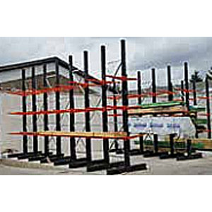 Rayonnage cantilever pour charges longues - Pour stockage palettes, fardeaux et charges lourdes