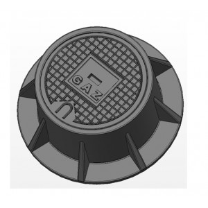 Regard pour gaz rond 400 KN - Modèle : 400 KN