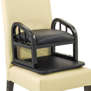 Rehausseur enfant pour restaurant - Matière assise : simili cuir