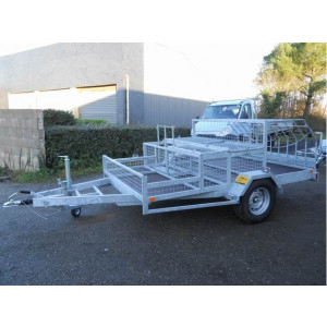 Remorque panneaux sur-mesure - PTC : 1500 Kg