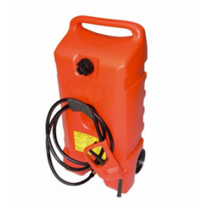 Réservoir de carburant mobile 53 Litres - Capacité : 53 L - Débit : Max 7 L/min - Dimensions (L x l x H) 42 x 33 x 87 cm