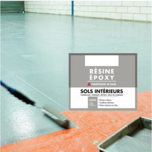 Résine époxy spécial sols intérieurs - Résine époxy pour sols intérieur 2 et 4L