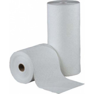 Rouleau absorbant hydrocarbure - Dimensions : 40 cm x 50 m ou 80 cm x 50 m