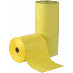 Rouleau absorbant Produits Chimiques - Dimensions (L) 40 cm x 50 m ou (XL) 80 cm x 50 m