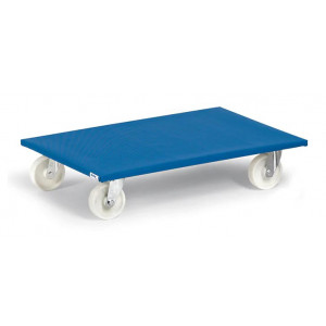 https://www.techni-contact.site/ressources/images/produits/merchandising/rouleurs-pour-meubles-a-roues-polyamides-18413175-1.jpg - Charge : 600 kg - Roues polyamide Ø 125 mm - Dimensions (L x l x H) 800 x 600 x 175 mm