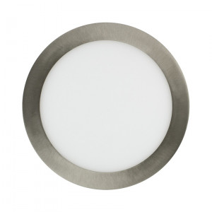 Round Panel Alu ou Noir 6W - 120mm - Efficacité : > 75 lumens par watt