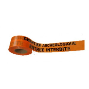 https://www.techni-contact.site/ressources/images/produits/merchandising/rubalise-chantier-archeologique-38974457-1.jpg - Polyéthylène - Largeur : 75 mm - Longueur : 250 m - Message : Chantier archeologique