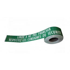https://www.techni-contact.site/ressources/images/produits/merchandising/rubalise-limite-a-ne-pas-franchir-31276359-1.jpg - Polyéthylène - Largeur : 75 mm - Longueur : 250 m - Message : Limite à ne pas franchir