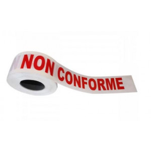 https://www.techni-contact.site/ressources/images/produits/merchandising/rubalise-non-conforme-37736269-1.jpg - Polyéthylène - Largeur : 75 mm - Longueur : 250 m - Message : Non conforme